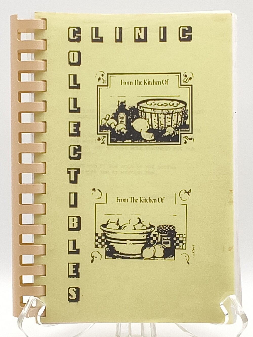 Clinic Collectibles Community Cookbook
